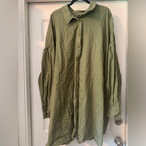 ASOS long sleeve 100% cotton women’s dress size 2XL